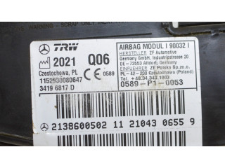 Подушка безопасности в сиденье A2138600502   Mercedes-Benz C W205