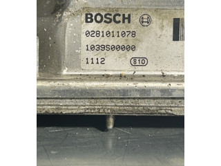Блок управления двигателя 0281011078, 1039S00000 Volvo V70