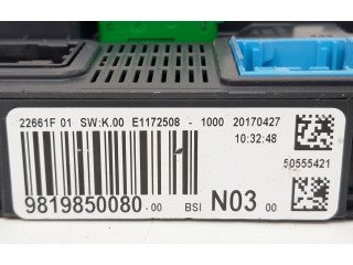 Блок предохранителей 9819850080, 185593   Peugeot 2008 I    