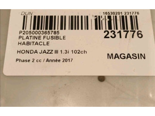 Pojistková skříňka 38200TARG11 Honda Jazz 2017