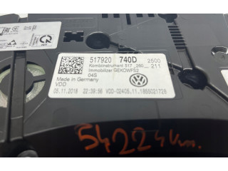 Панель приборов 517920740D, 517920740D Volkswagen Golf Sportsvan