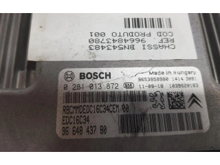 Řídící jednotka 9664843780 Citroen Berlingo 1963