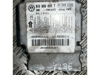 Блок подушек безопасности 1K0909605T, 5WK43412 Volkswagen Jetta V