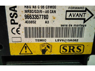 Блок подушек безопасности 9663357780, 48803   Citroen C2