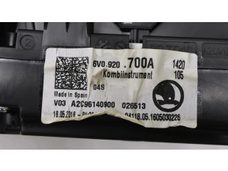 Панель приборов 6V0920700A Skoda Fabia Mk3 (NJ)