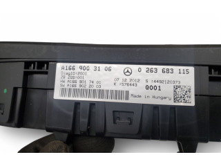 Панель приборов A1669003106 Mercedes-Benz GL X166