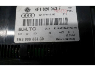 Блок управления климат-контролем 4F1820043F, 4F1820043F Audi A6 S6 C6 4F