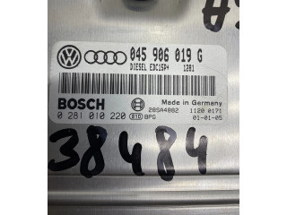 Блок управления двигателем Блок управления 045906019G, 0281010220 Audi A2