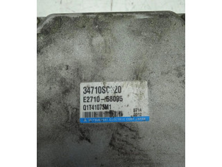 Блок управления двигателем Блок управления 34710SC820   Subaru Forester SH