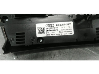 Блок управления климат-контролем 4G0820043CB   Audi A6 S6 C7 4G