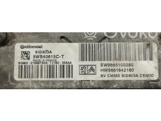 Řídící jednotka SW9665100380, SW9665100380 Peugeot Expert 2007