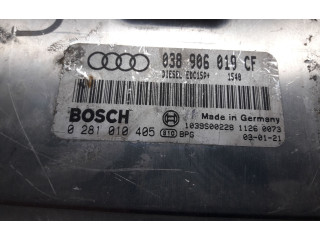 Блок управления двигателя 0281010405   Audi A4 S4 B6 8E 8H