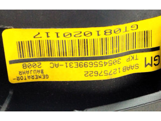 Подушка безопасности водителя 12757622 Saab 9-3 Ver2