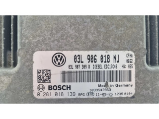 Řídící jednotka 03L906018NJ, 03L907309R Volkswagen Caddy 2011