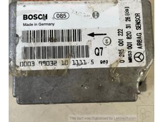 Блок подушек безопасности 0285001222, 0285001222 Mercedes-Benz A W168