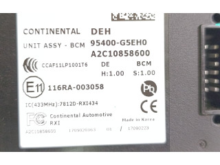 Блок комфорта 95400G5EH0, 11RA003058 KIA Niro