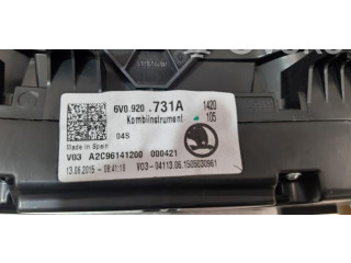 Панель приборов 6V0920731A   Skoda Fabia Mk3 (NJ)       