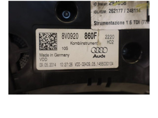Панель приборов 8V0920860F   Audi A3 S3 8V       