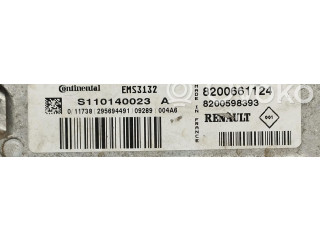 Комплект блоков управления 8200661124, 8200661124   Dacia Sandero