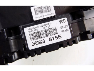 Přístrojová deska Volkswagen Caddy 2012 2k0920875e