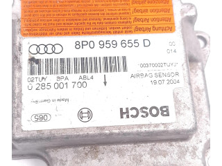 Блок подушек безопасности 8P0959655D, 0285001700 Audi A3 S3 8P