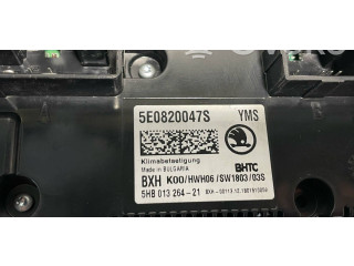 Блок управления климат-контролем 5E0820047S, 30416 Skoda Octavia Mk3 (5E)