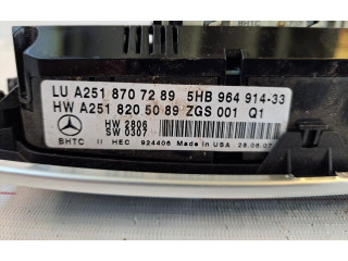 Блок управления климат-контролем A2518707289, 272945   Mercedes-Benz R W251