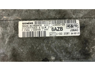 Блок управления двигателя 4S6112A650EB, K2109 Ford Fiesta