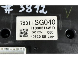 Блок управления климат-контролем 72311SG040, 72311SG040   Subaru Forester SJ