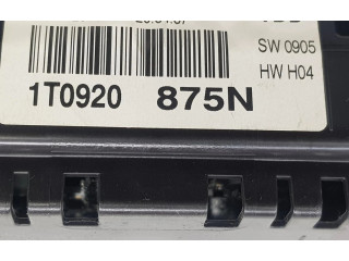 Панель приборов 1T0920875N, 1T0920875N Volkswagen Touran II