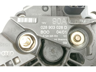 Генератор 028903028D, 0124325003 Volkswagen Golf SportWagen