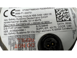 Подушка безопасности водителя 07356778950, 2035924X661   Jeep Renegade