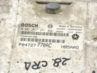 Řídící jednotka P04727770AC, 0281011281 Chrysler Grand Voyager V 2004