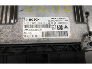 Блок управления двигателя 9832694380, 9818703480   Peugeot Partner III