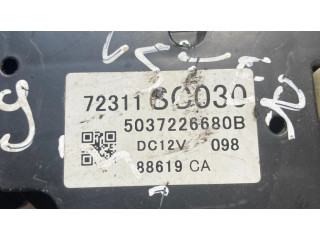 Блок управления климат-контролем 72311SC030, 88619CA   Subaru Forester SH