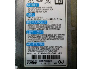 Блок подушек безопасности 77960SEGG811M1, CENTRALITAAIRBAG Honda Accord