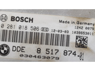 Řídící jednotka 8517874, 0281018506 BMW 3 F30 F35 F31 2013