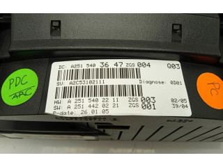 Панель приборов A2515403647   Mercedes-Benz ML W164       