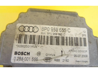Блок подушек безопасности 8P0959655C, 0285001666   Audi A3 S3 8L