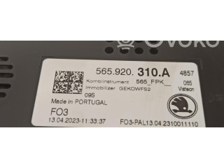Панель приборов 565920310A Skoda Karoq