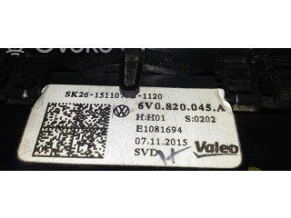 Блок управления климат-контролем 6V0820045A   Skoda Fabia Mk3 (NJ)