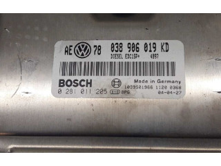 Řídící jednotka 038906019KD, 0281011205 Volkswagen Passat Alltrack 2004