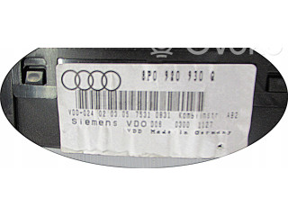 Панель приборов 8P0980930   Audi A3 S3 A3 Sportback 8P       