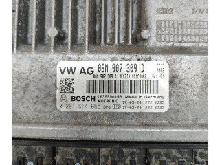 Блок управления двигателя 06M907309D, 1039S90499 Audi Q5 SQ5