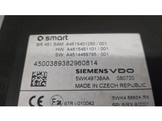 Блок предохранителей A4515401250, 5WK49738AA Smart ForTwo II