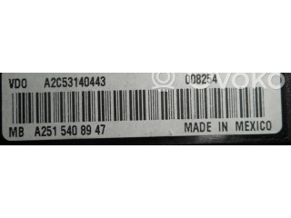 Панель приборов A2515408947, A2C53140443   Mercedes-Benz ML W164       