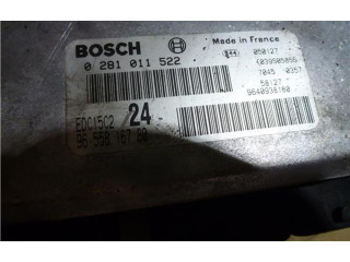 Блок управления двигателем ECU 281011522, 9655816780   Lancia Phedra