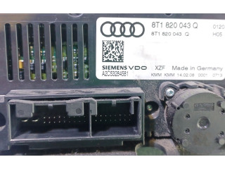 Блок управления климат-контролем 8T1820043AJ, 8T1820043Q   Audi A4 Allroad