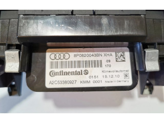 Блок управления климат-контролем 8P0820043BN   Audi A3 S3 A3 Sportback 8P