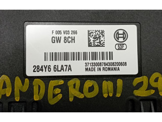 Блок комфорта 284Y66LA7A, F005V03266 Dacia Sandero